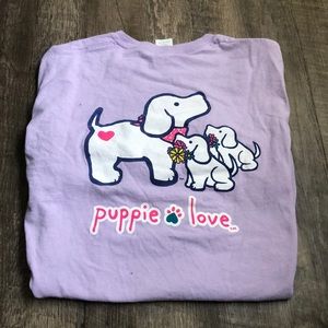 Lavender Puppie Love TShirt